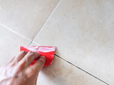 Examine and fix grout lines regularly